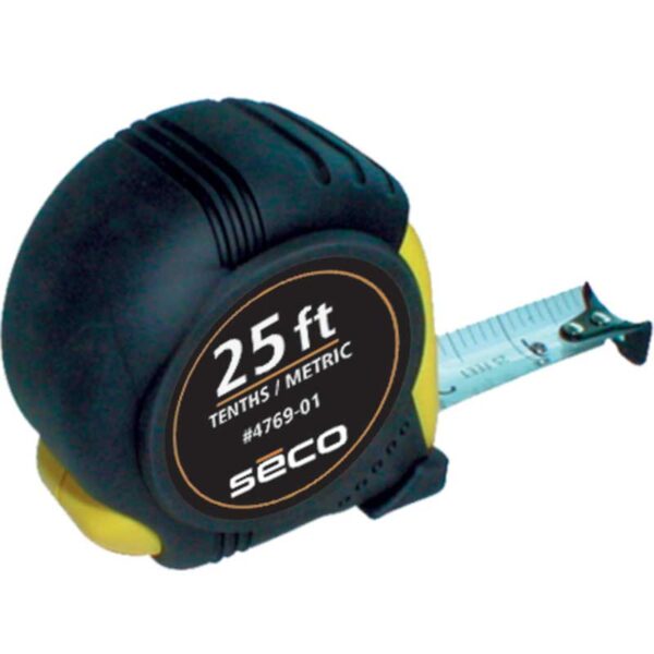 Seco 25 ft Heavy-Duty Tape - 10ths/metric