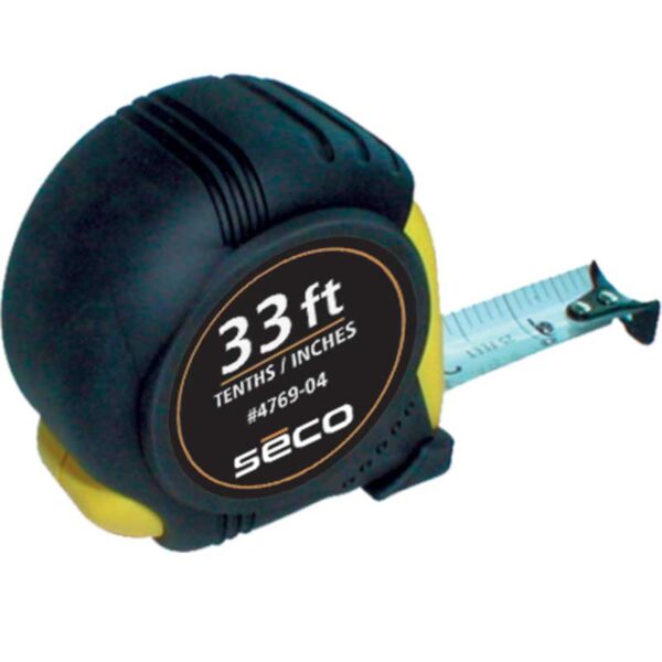 Seco 33 ft Heavy-Duty Tape - 10ths/in