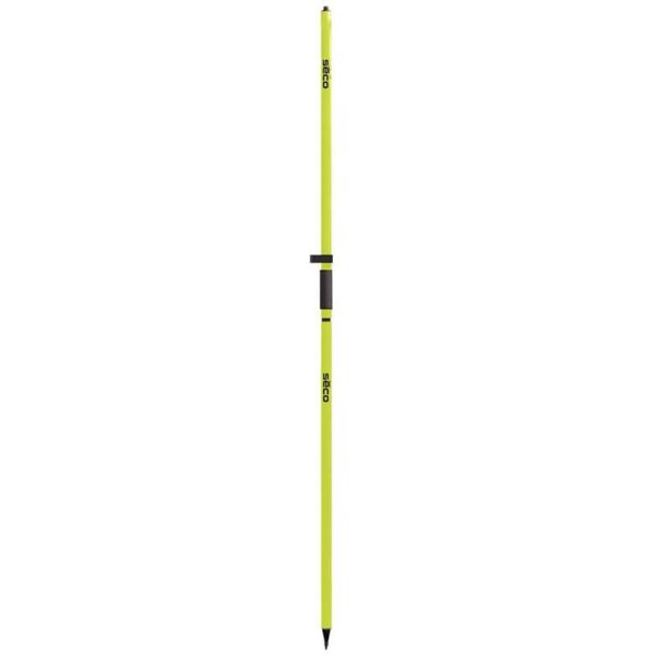 Seco 2 m Two-Piece GPS Rover Rod - Flo Yellow