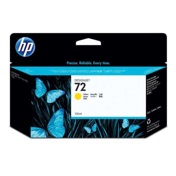 HP 72 130-ml Yellow Ink Cartridge