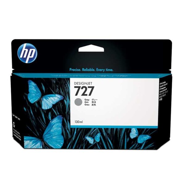 HP 727 130-ml Gray Designjet Ink Cartridge