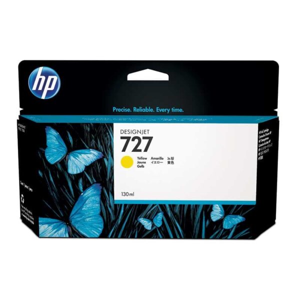 HP 727 130-ml Yellow Designjet Ink Cartridge