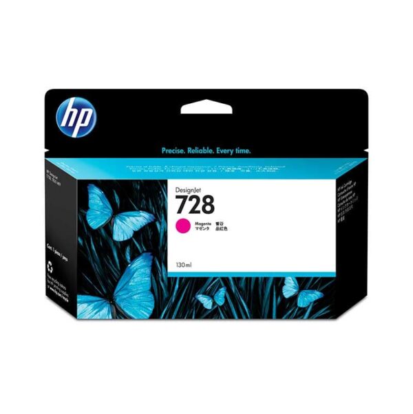 HP 728 130-ml Magenta DesignJet Ink Cartridge