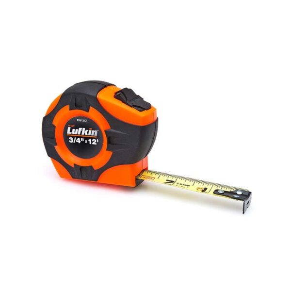 Lufkin Tape, 3/4" x 12' Power Engineer Hi-Viz