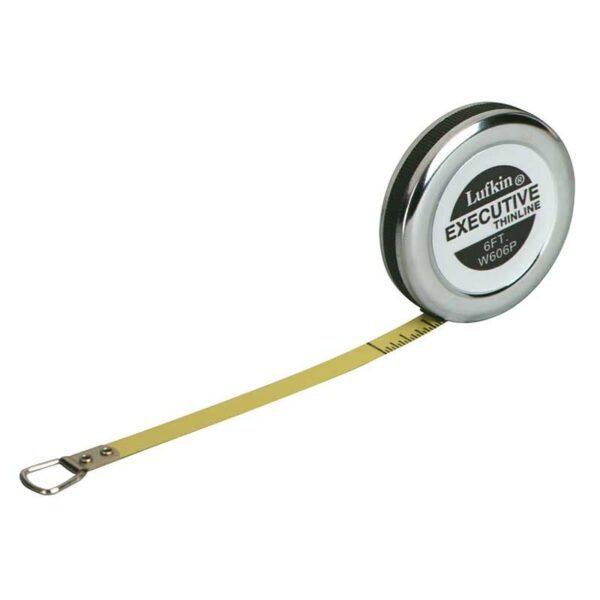 Lufkin 1/4" x 6' Executive Diameter Pocket Tape, Inches