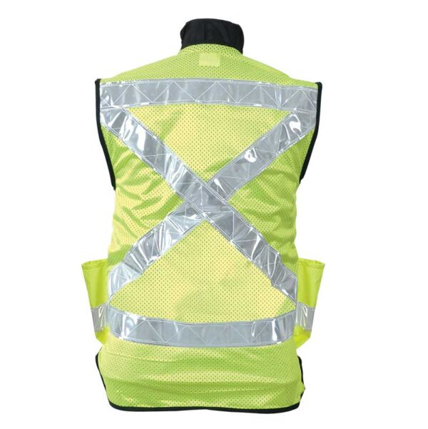 Seco 8069 Surveyors Utility Vest - Fluorescent Yellow - ANSI/ISEA Class 2 - Image 2