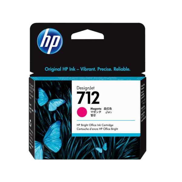 HP 712 29-ml Magenta DesignJet Ink Cartridge